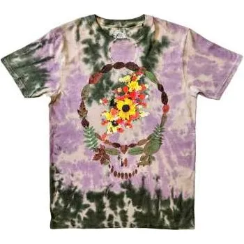 Grateful Dead: Grateful Dead Unisex T-shirt: Dead Leaves & Bouquet (wash Collection) (small) S