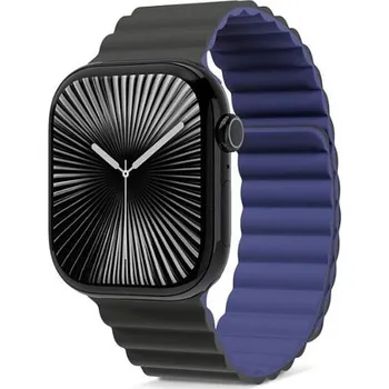 Chytré hodinky Epico Watch Strap Magnetic for Apple Watch SE (40mm)/Series 1-9 (38/40/41mm) 10-11 (42mm) - modrá/černá