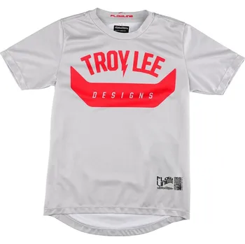 cyklistický dres Dětský dres - TROY LEE DESIGNS Flowline SS Aircore - Cement M