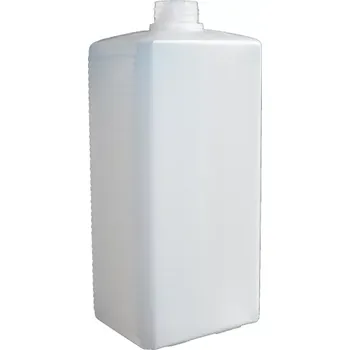 Láhev LÁHEV HDPE 1 L NATUR 28/400 HRANATÁ ROZM. CA 91 X 70 X 202 MM, CA 70 G, BEZ UZÁVĚRU