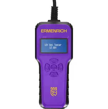 Tester autobaterie Tester baterií Ermenrich Zing AL40 Fialový