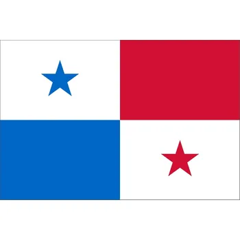 Vlajka Panama vlajka - 30 x 45 cm - tunel, karabina