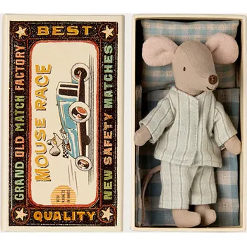 plyšák Maileg Myšák Velký bratr v krabičce od zápalek II.