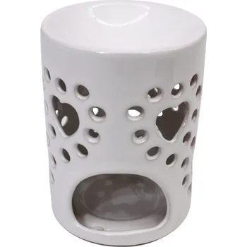 ARÔME HOME ELEMENTS Aromalampa 11,5 cm, Srdce, bílá