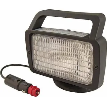 Auto-moto Pracovní halogenové světlo 156x92 mm, s držadlem, vypínačem, magnetický držák