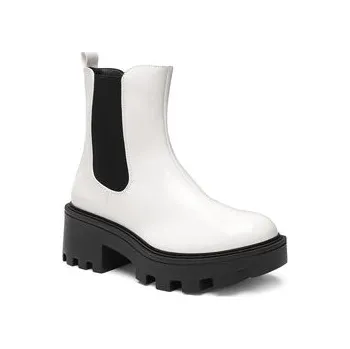 Pracovní obuv Kotníková obuv s elastickým prvkem DeeZee WYL3949-1 Bílá 41