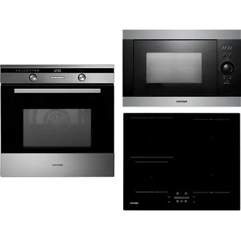 Set domácích spotřebičů Concept ETV7460ss SINFONIA + Mikrovlnná trouba Concept MTV3125 SINFONIA + Indukční deska Concept IDV5160 + DOPRAVA ZDARMA