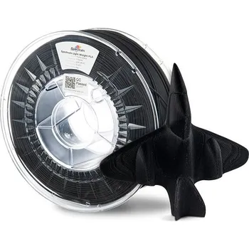 Filament SPECTRUM Light Weight PLA 1.75mm TRAFFIC BLACK 1kg + DOPRAVA ZDARMA