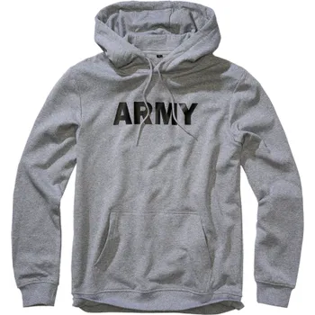 Pánská mikina Pánská mikina ARMY HOODY, Brandit, šedý melír, 5XL