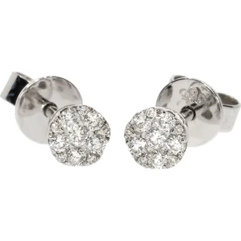 Náušnice Zlatnictví Helios Zlaté jemné náušnice s brilianty