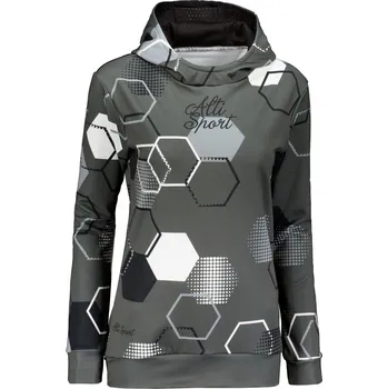 Dámská móda Dámská funkční mikina premium ALTISPORT VOJ/ALW037MI01 ŠEDÁ S