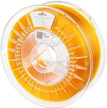 Filament SPECTRUM PCTG Premium 1.75mm TRANSPARENT YELLOW 1kg
