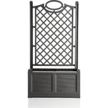 BAMA Truhlík s okrasnou mříží SEPARE, antracit