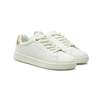 Dámské tenisky Sneakersy Tommy Hilfiger Low Cut Lace-Up Sneaker T3A9-33736-1355 M Bílá 31