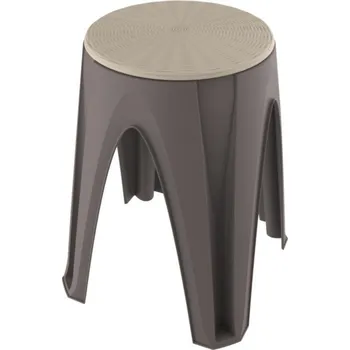 BAMA Stolička otočná GIROTONDO, barva hnědá