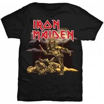 Pánské oblečení Merch Iron Maiden: Dámské Tričko Slasher M 2013