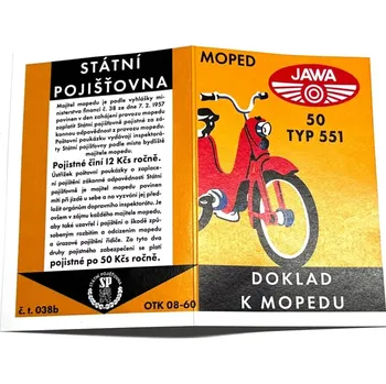 Motor pro motocykl Kartička Jawa 50/551 Jawetta