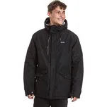 Meatfly pánská zimní bunda Nils Parka Black | Černá | Velikost M
