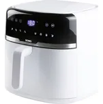 DOMO DO1148FR horkovzdušná fritéza, 8 l, ochrana proti přehřátí, funkce časovače, s displejem, nepřilnavý povlak, bílá