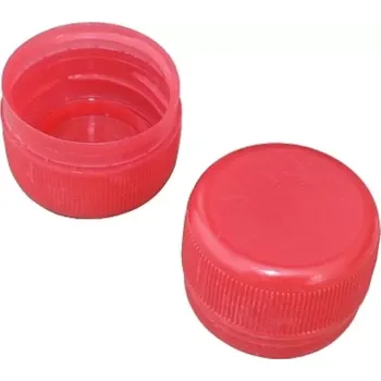 Láhev UZÁVĚR ŠROUBOVACÍ PRO PET LÁHEV STANDARD ČERVENÝ