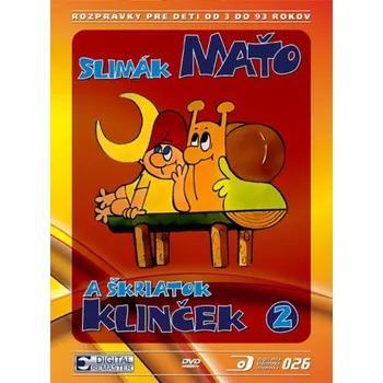 DVD film Slimák Maťo a škriatok Klinček 2. DVD – neuvedený autor (SK)