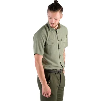 Pánská košile TAGART Lovecká košile Sahara Short s anti-UV úpravou 2XL ZELENÁ