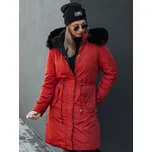 Dámský kabát DSTREET TRENDNEL ČERVENÁ XL