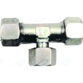 Matice T spojka 2x matice s prstenem 12 mm, 1x převlečná matice 18x1,5