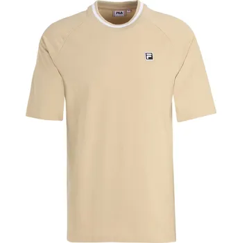 Pánské Tričko s krátkým rukávem FILA BILOXI FAM0318-70015 – Béžová S