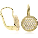 Zlatnictví Helios Zářivé zlaté patentové náušnice