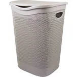 BELLI e FORTI s.r.l. Belli E Forti koš na prádlo s víkem RATA, béžový, plast, 55 L