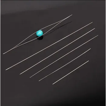 Dětské navlékací korálky Pro Háčkování Jehla rozevírací na korálkování 0,3 x 126 mm