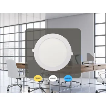 LED panel LED vsazený panel 18W / PR / SMD / CCT / WH - LPL134