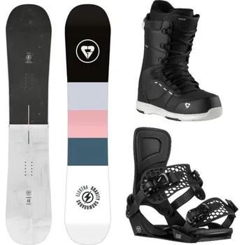 Snowboarding Gravity Electra 24/25 dámský snowboard + Gravity Rise black vázání + Gravity Bliss black/white boty 156 cm + S (EU 37) + DÁREK + Doprava ZDARMA