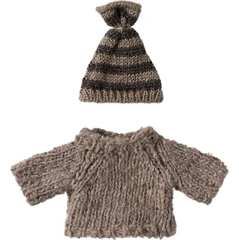 Dámský svetr MAILEG Pletený svetr a kulich - velký bratr S24