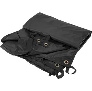 Krycí plachta Plachta Premium Tarp, Brandit, černá, 4 x 3 m