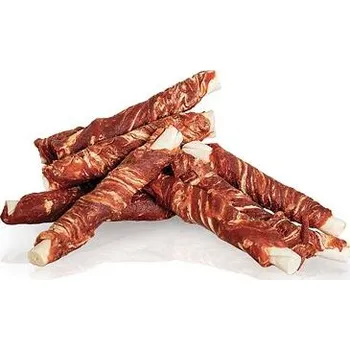 Pamlsek pro psa KIDDOG hovězí steak na buvolí tyčince 7-8cm 80 g