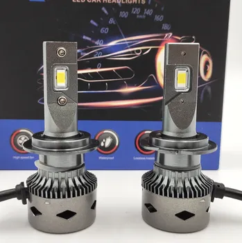 Povinná bezpečnostní výbava LED autožárovka H7 6000K 40000lm 2x350W cree canbus, sada 2ks