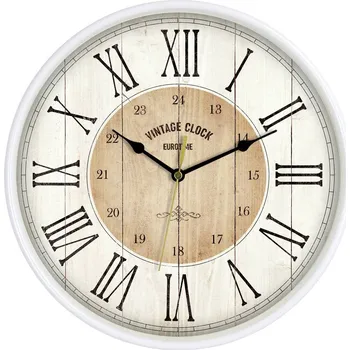 Hodiny EUROTIME 81748-07 Quartz nástěnné hodiny 30.5 cm , bílá