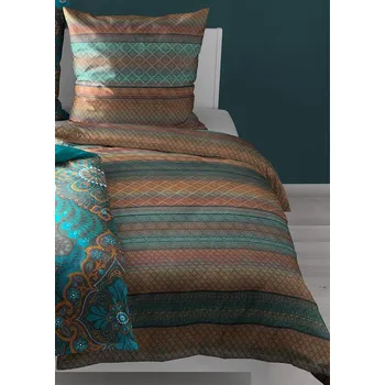 Povlečení Bierbaum povlečení bavlněný satén 3713 Bronze - 140x220 / 70x90 cm