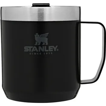 Termoska STANLEY Classic Legendary Camp Mug - Matte Black Pebble (350ml)
