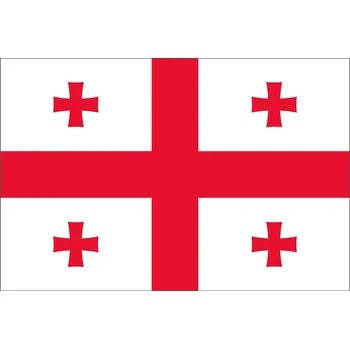Vlajka Gruzie vlaječka - 11 x 16 cm - nasunutí, zavěšení