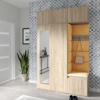 Předsíňová stěna Předsíňová stěna Emi 18 - dub sonoma