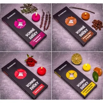 Svíčka Výhodná sada čajových svíček 40ks