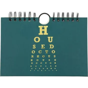 Diář House Doctor, Stolní kalendář View zelený - Formadore