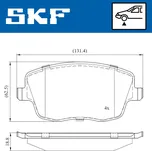 SKF Sada brzdových destiček, kotoučová brzda VKBP 80517