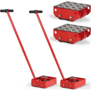 paleta B2B Partner Transportní stěhovací plošiny - sada 4 ks, nosnost 10000 kg