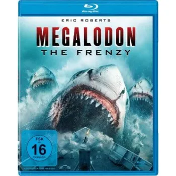 Blu-ray film Megalodon - The Frenzy, 1 Blu-ray (Uncut Fassung) – Eric Roberts,Caroline Williams (DE)