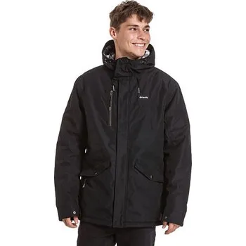 Meatfly pánská zimní bunda Nils Parka Black | Černá | Velikost L