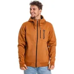 Meatfly pánská technická mikina Lightyear Brown Sugar | Hnědá | Velikost M
